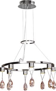 Lampa wisząca Candellux PRISMA glamour chrom  (38-26064) 1