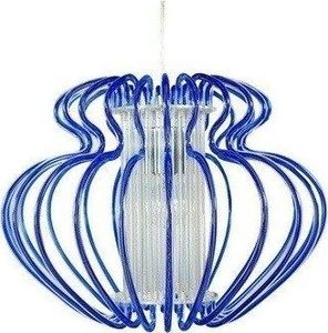 Lampa wisząca Candellux Lampa sufitowa niebieska do jadalni Candellux IMPERIA 31-36592 1