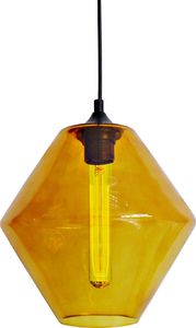 Lampa wisząca Candellux Bremen retro industrial żółty  (31-36223) 1