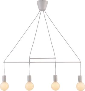 Lampa wisząca Candellux Alto industrial minimalistyczna biały  (34-70906) 1