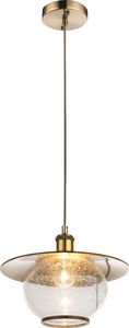 Lampa wisząca Globo NEVIS retro złoty  (69030H) 1