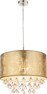 Lampa wisząca Globo Amy glamour złoty  (15187H3) 1