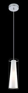 Lampa wisząca Italux Carole nowoczesna chrom  (MDM-1668/1B) 1
