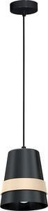 Lampa wisząca Milagro VENEZIA skandynawska czarny  (MLP5450) 1