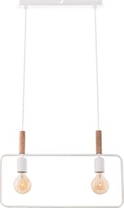 Lampa wisząca Candellux FRAME industrial biały  (32-73549) 1