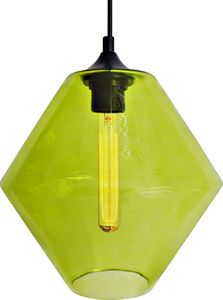 Lampa wisząca Candellux Bremen retro industrial zielony  (31-36353) 1