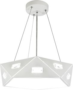 Lampa wisząca Candellux Nemezis nowoczesna biały  (31-59147) 1