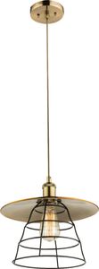 Lampa wisząca Globo VIEJO industrial złoty  (15086H1) 1