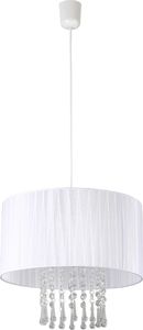 Lampa wisząca Lampex Wenecja 1x60W  (153/1 BIA) 1