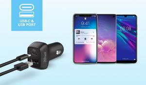 Ładowarka Trust Qmax 1x USB-A 1x USB-C 2.4 A  (23560) 5