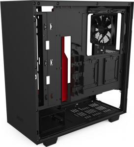 Obudowa Nzxt H510 Czarno-czerwona (CA-H511B-BR) 2