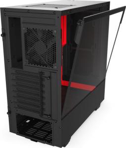 Obudowa Nzxt H510 Czarno-czerwona (CA-H511B-BR) 6