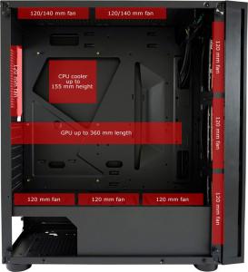 Obudowa LC-Power Gaming 800B Interlayer X (LC-800B-ON) 10
