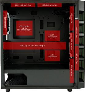 Obudowa LC-Power Gaming 709B Solar_System_X (LC-709B-ON) 8