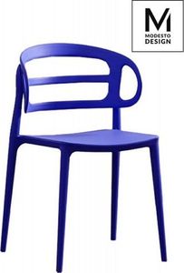 Modesto Design MODESTO krzesło MARCUS ciemnoniebieskie - polipropylen 1