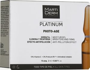 Martiderm Veido odos serumas - ampulės su vitaminu C MartiDerm Platinum Photo Age 10x2 ml 1