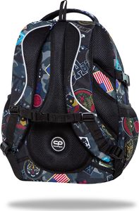 Coolpack Plecak szkolny Factor 29L Military Paches (C72193) 3