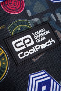 Coolpack Plecak szkolny Factor 29L Military Paches (C72193) 6
