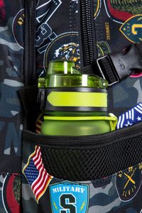 Coolpack Plecak szkolny Factor 29L Military Paches (C72193) 8