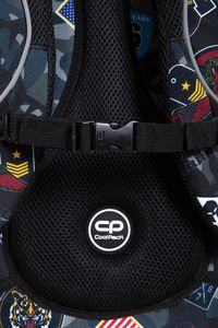 Coolpack Plecak szkolny Factor 29L Military Paches (C72193) 10