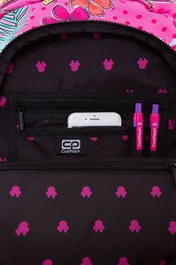 Coolpack Plecak szkolny Spark Led 26L Minnie Mouse Tropical (B45301) 5