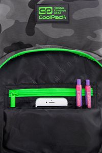 Coolpack Plecak szkolny Discovery Camo 27L Green Neon (77615CP) 9
