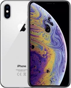 Smartfon Apple iPhone XS 64 GB Dual SIM Srebrny  (2_302440) 1
