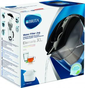 Dzbanek filtrujący Brita  Elemaris XL Czarny + wklad Maxtra Pure Performance 4