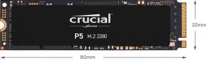 Dysk SSD Crucial P5 250 GB M.2 2280 PCI-E x4 Gen3 NVMe (CT250P5SSD8) 4
