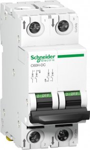 Schneider Electric Wyłącznik nadprądowy 2P C60H-DC-C1-2 A9N61521 1