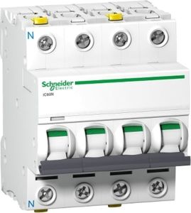 Schneider Electric Wyłącznik nadprądowy iC60N-C40-3N C 40A 3N-biegunowy A9F04740 1