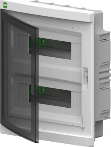 Elektro-Plast Rozdzielnica modułowa p/t Elegant RP 2x12 PE+N IP40 drzwi dymne 2435-01 1