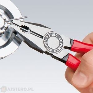 Knipex Kombinerki uniwersalne 180mm stal narzędziowa 03 01 180 822025 2