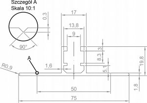 Baks Szyna montażowa aluminiowa SM400 890040 3