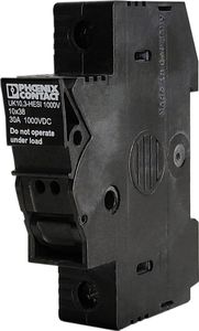 Phoenix Contact Podstawa bezpiecznikowa PV 1,5-25mm2 czarna UK 10,3-HESI 1000V (3211236) 2