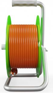 Plastrol przedłużacz bębnowy Standard Line 30m H05VV-F 3x1,5 4xGS 16A pomarańczowy (W-98949) 4