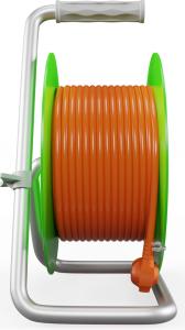 Plastrol przedłużacz bębnowy Standard Line 40m H05VV-F 3x1,5 4xGS 16A pomarańczowy (W-98950) 4