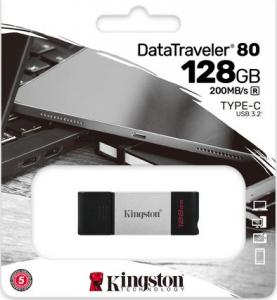Pendrive Kingston DataTraveler 80, 128 GB  (DT80/128GB) 6