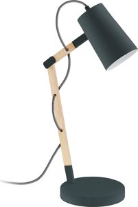 Lampka biurkowa EGLO Lampa na biurko czarna Eglo Torona 94033 1