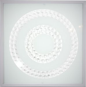 Lampa sufitowa Candellux Plafon szklany satynowy Candellux LUX LED 10-64516 1
