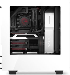 Obudowa Nzxt S340 - USB 3.0 - biały z oknem (CA-S340W-W1) 3