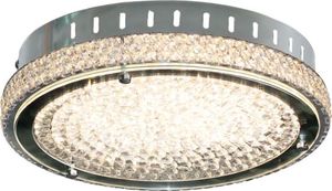Lampa sufitowa Italux Plafon sufitowy metalowy do jadalni Italux Nino Round LED C98000Y-20W 1