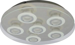Lampa sufitowa Italux Plafon sufitowy metalowy do jadalni Italux Flavio LED MD14088-06B CH 1