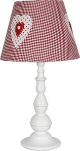 Lampa stołowa Candellux Lampka nocna różowa Candellux SWEET 41-64189 1
