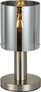 Lampa stołowa Italux Lampka nocna dymiona Italux Sardo TB-5581-1-SC+SG 1