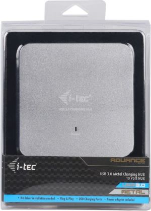 HUB USB I-TEC 10x USB-A 3.0 (U3HUBMETAL10) 5