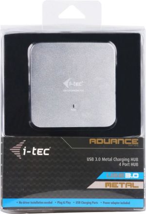 HUB USB I-TEC 4x USB-A 3.0 (U3HUBMETAL4) 6