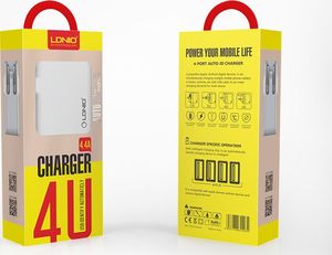 Ładowarka LDNIO 4x USB-A 4.4 A (A4403) 5