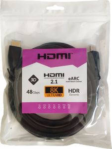 Kabel Agog HDMI 2.1 - HDMI 2.1 3m czarny (X-86) 7