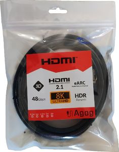 Kabel Agog HDMI - HDMI 2m czarny (X-88) 8